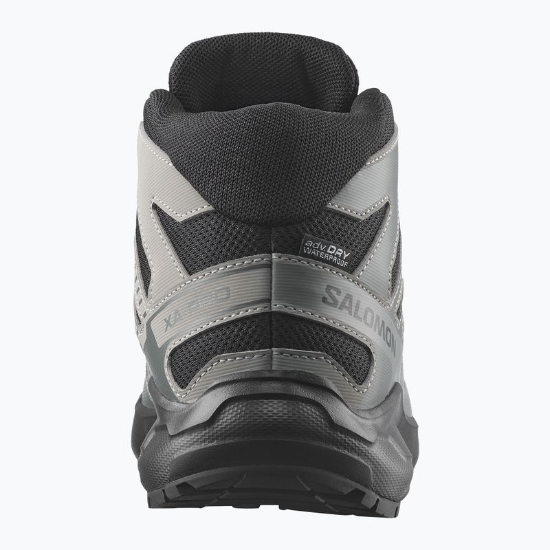 Gyermek kirándulócipők Salomon XA PRO MID Waterproof black/sedona sage 2
