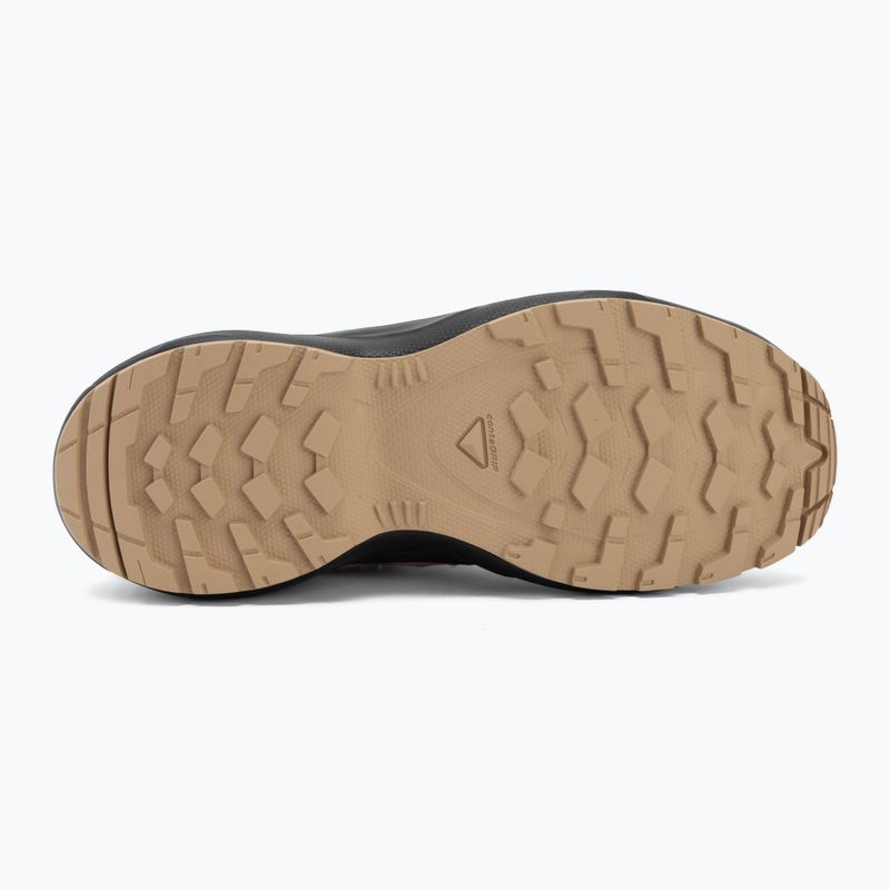 Gyermek kirándulócipők Salomon XA Pro Mid Waterproof nocturne/dusky orchid 4