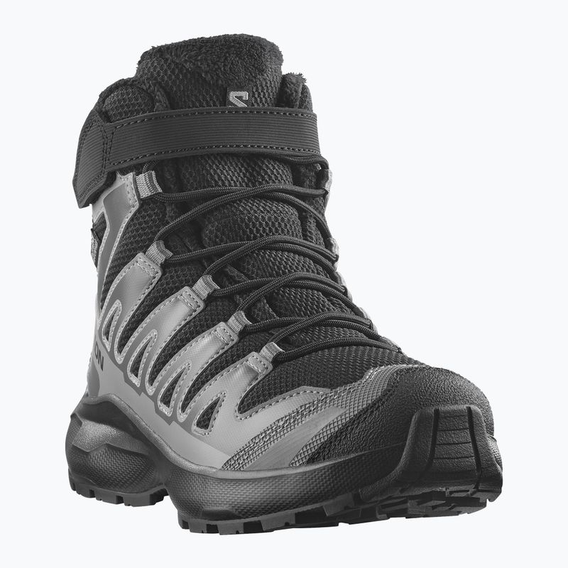 Gyermek kirándulócipők Salomon XA Pro Winter Waterproof black/castlerock 3