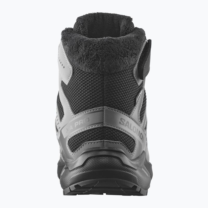 Gyermek kirándulócipők Salomon XA Pro Winter Waterproof black/castlerock 4