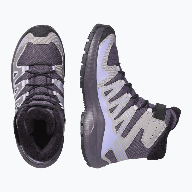 Gyermek kirándulócipők Salomon XA Pro Winter Waterproof nine iron/gull 2