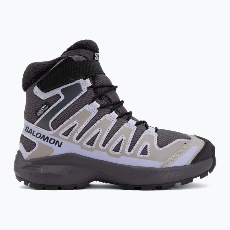 Gyermek kirándulócipők Salomon XA Pro Winter Waterproof nine iron/gull 2