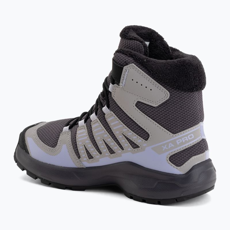 Gyermek kirándulócipők Salomon XA Pro Winter Waterproof nine iron/gull 3