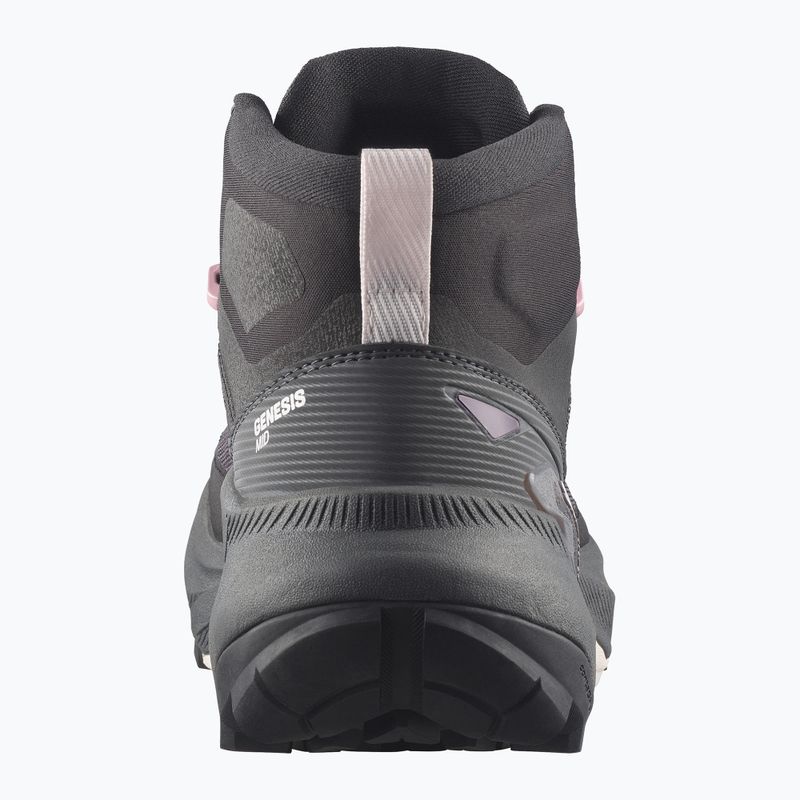 Női kirándulócipők Salomon Genesis Mid GTX black/dawn pink 2