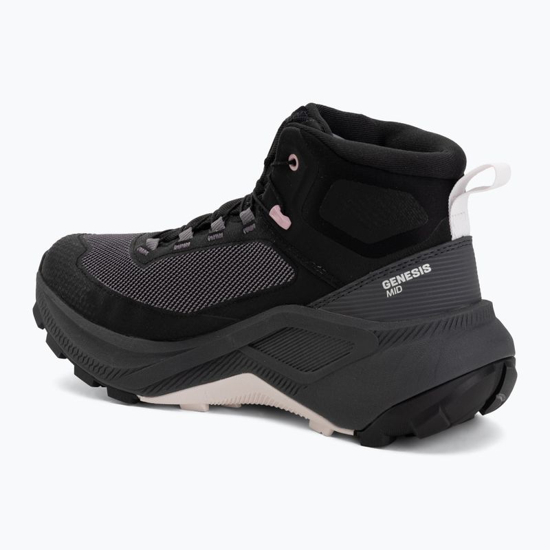 Női kirándulócipők Salomon Genesis Mid GTX black/dawn pink 3