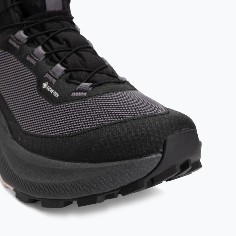 Női kirándulócipők Salomon Genesis Mid GTX black/dawn pink 7