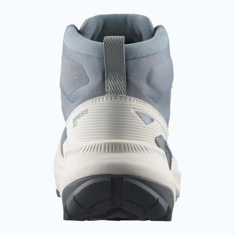 Női kirándulócipők Salomon Genesis Mid GTX grisaille/green milieu 2