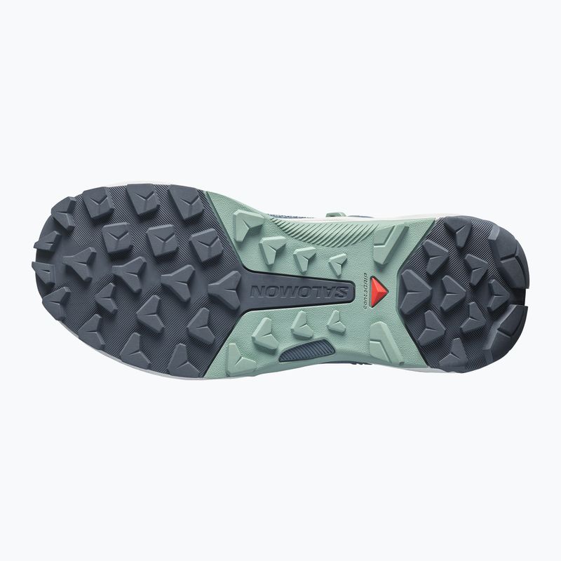 Női kirándulócipők Salomon Genesis Mid GTX grisaille/green milieu 4