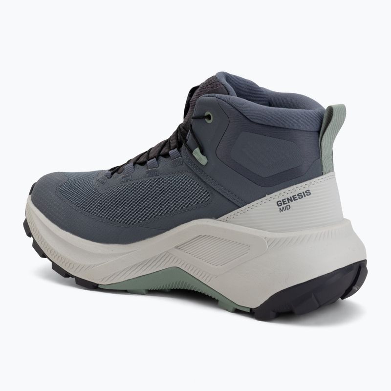 Női kirándulócipők Salomon Genesis Mid GTX grisaille/green milieu 3