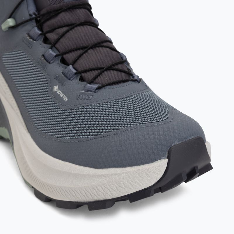 Női kirándulócipők Salomon Genesis Mid GTX grisaille/green milieu 7