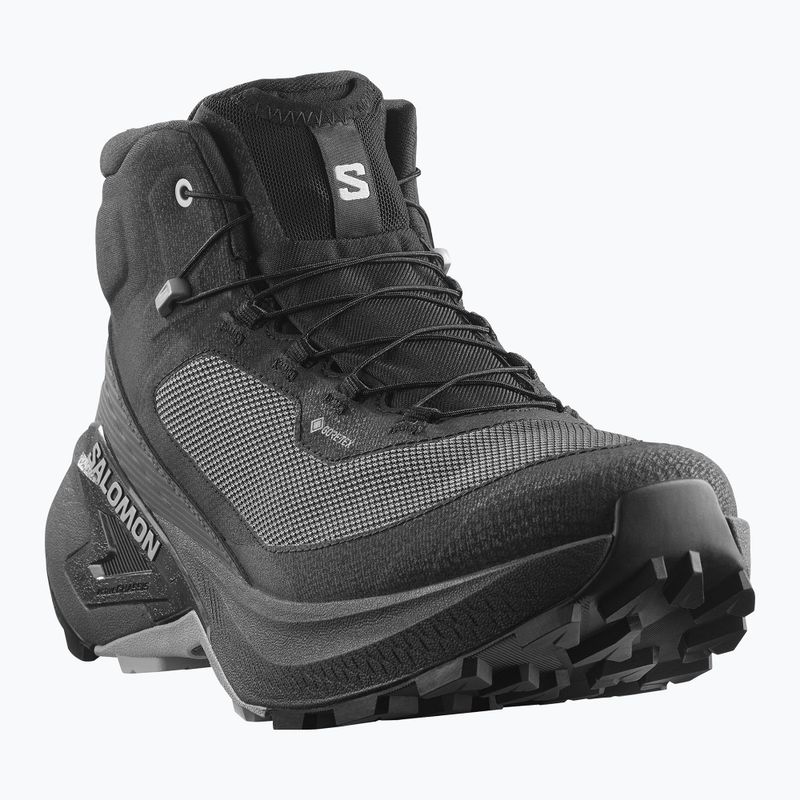Férfi kirándulócipők Salomon Genesis Mid GTX black/asphalt