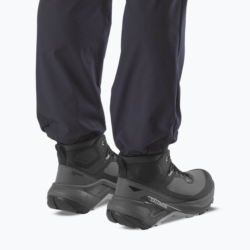 Férfi kirándulócipők Salomon Genesis Mid GTX black/asphalt 5