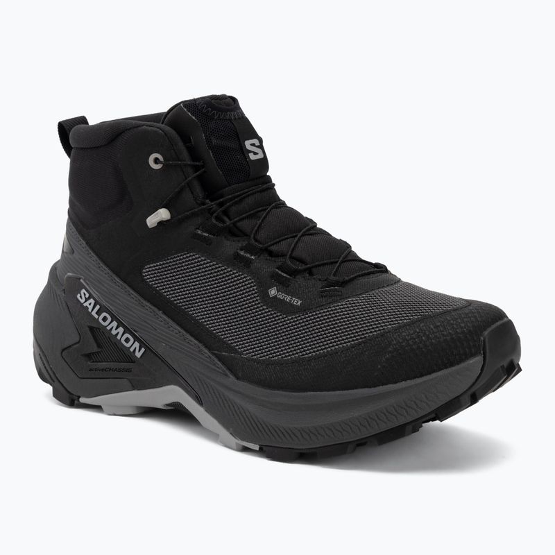 Férfi kirándulócipők Salomon Genesis Mid GTX black/asphalt