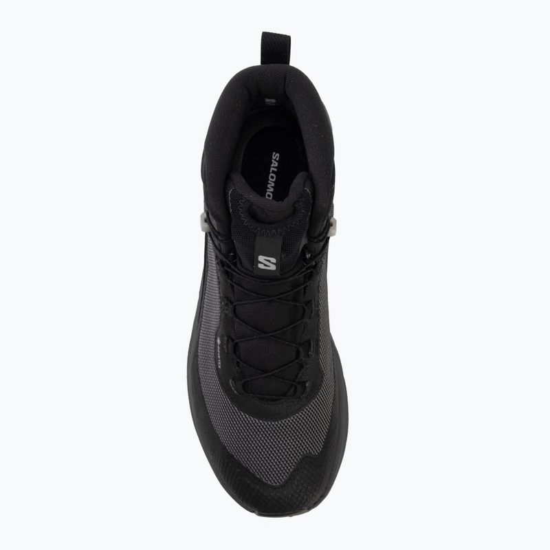 Férfi kirándulócipők Salomon Genesis Mid GTX black/asphalt 5