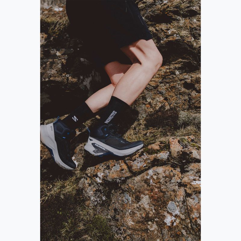 Férfi kirándulócipők Salomon Genesis Mid GTX dark navy/spellbound 6