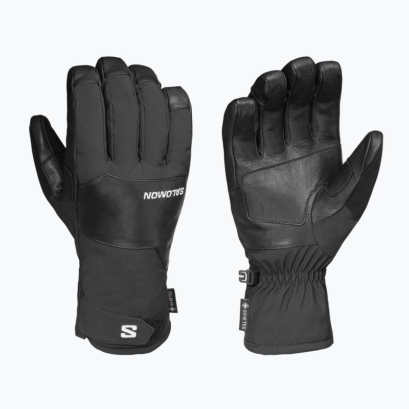 Síkesztyűk Salomon Propeller Gore-Tex deep black