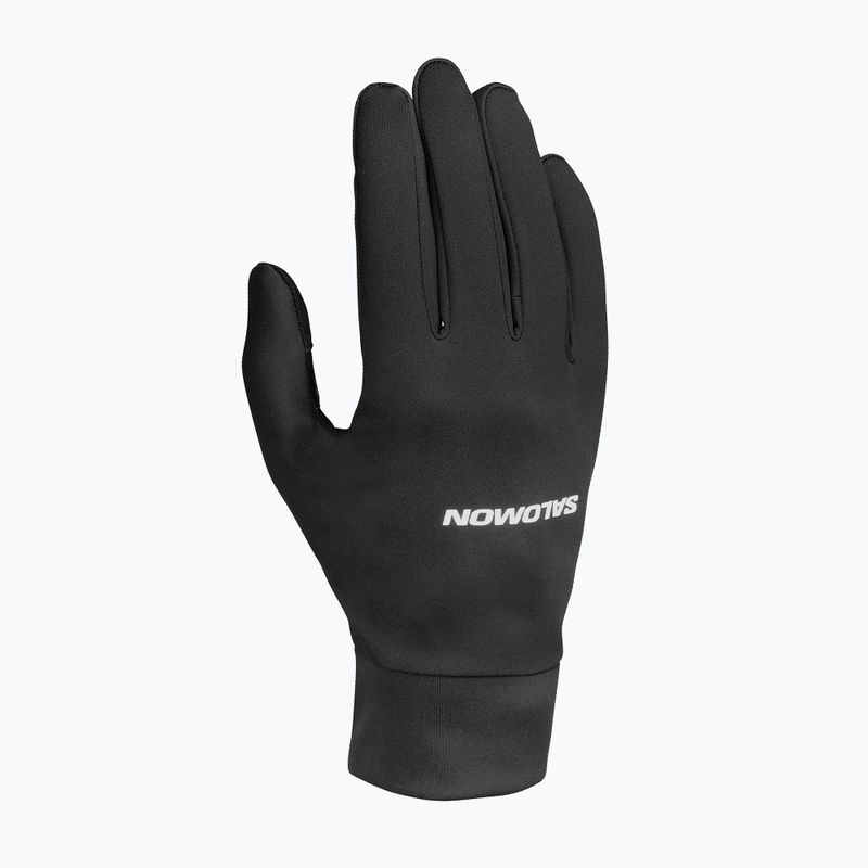 Futókesztyűk Salomon Tech Softshell deep black 3