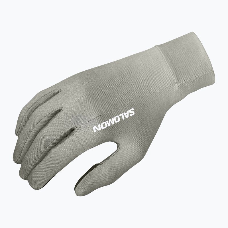 Futókesztyűk Salomon Merino Gloves castor gray 2