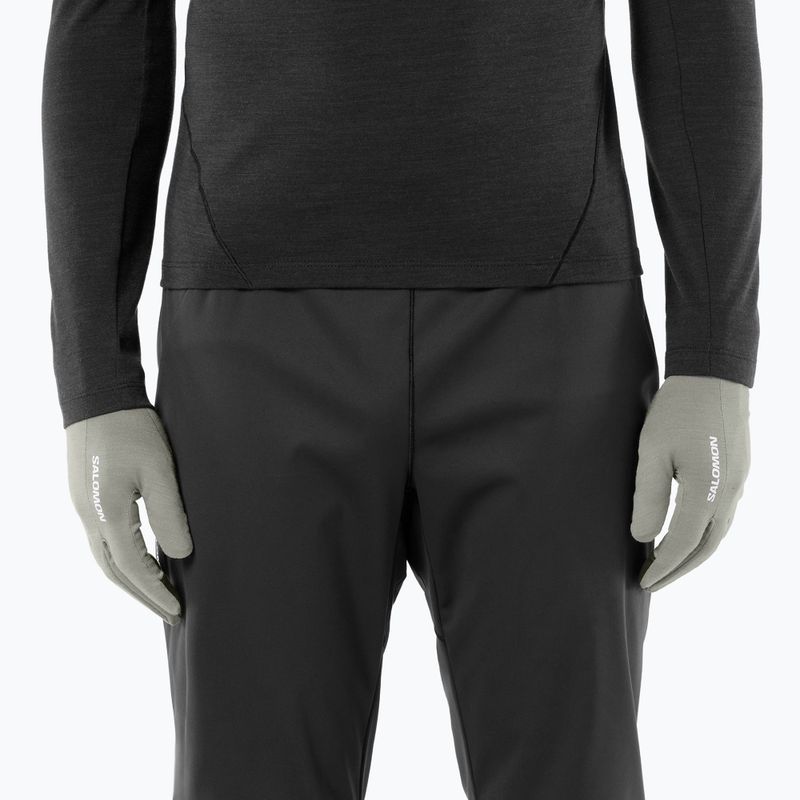Futókesztyűk Salomon Merino Gloves castor gray 4