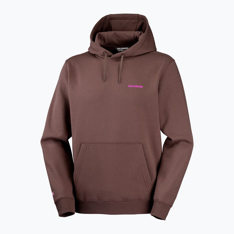 Férfi futópulóver Salomon Shortney Hoodie shopping bag
