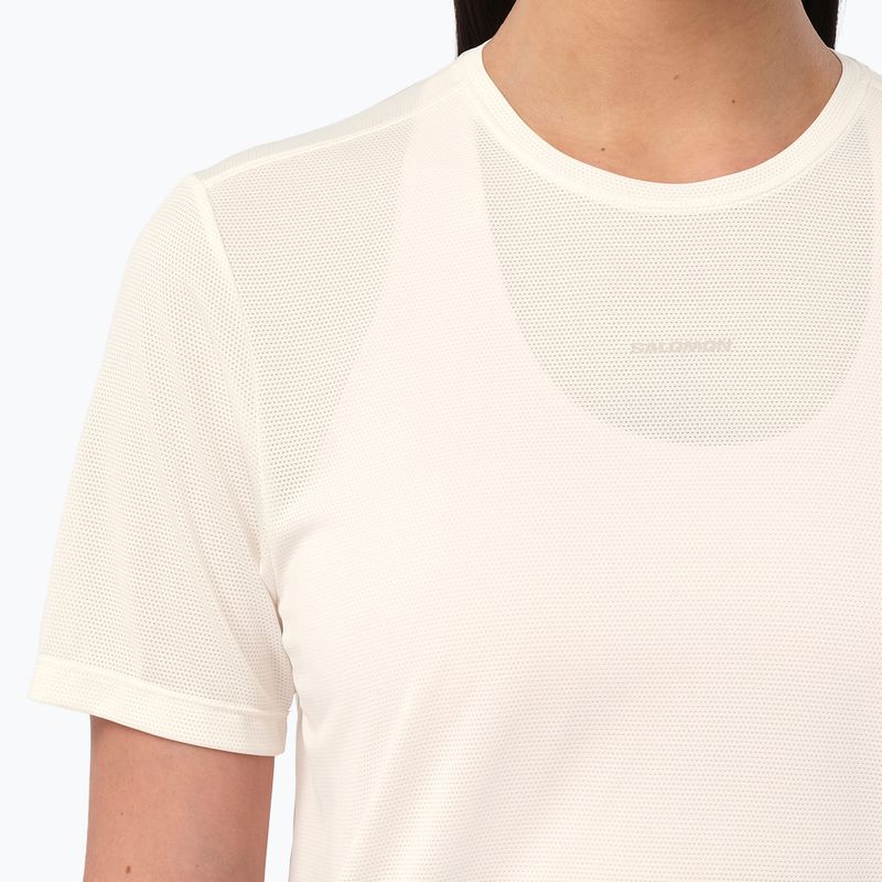 Női futó póló Salomon Shakeout Core GFX SS Tee whisper white/pink frosting 3