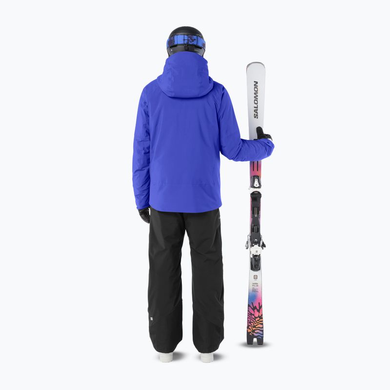 Férfi síkabát Salomon Brilliant 2.0 clematis blue 3
