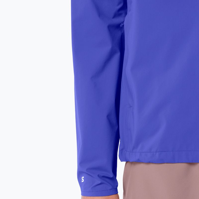 Férfi futókabát Salomon Bonatti Waterproof clematis blue 6