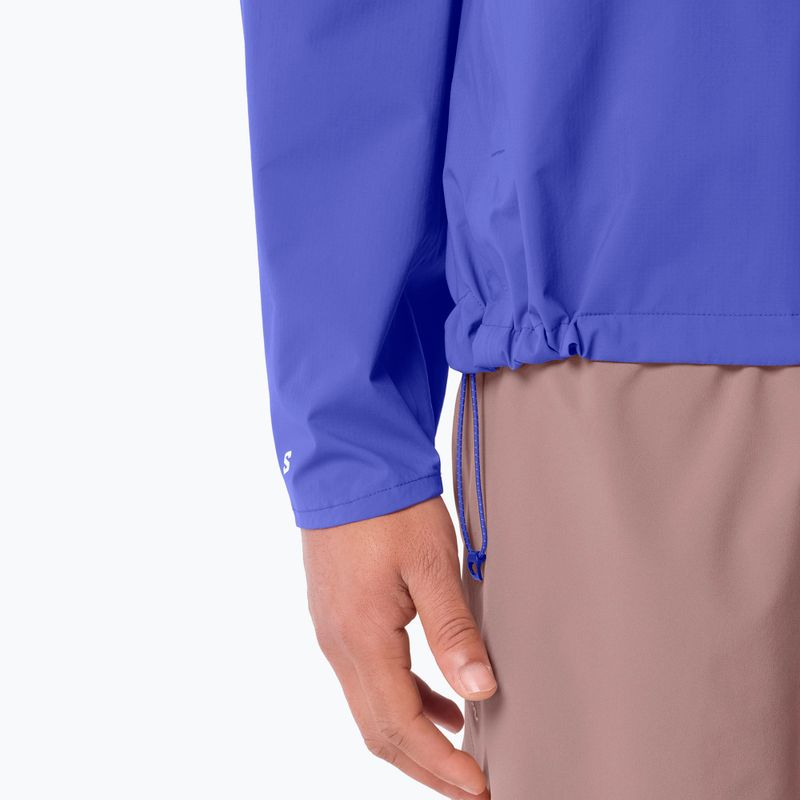 Férfi futókabát Salomon Bonatti Waterproof clematis blue 7