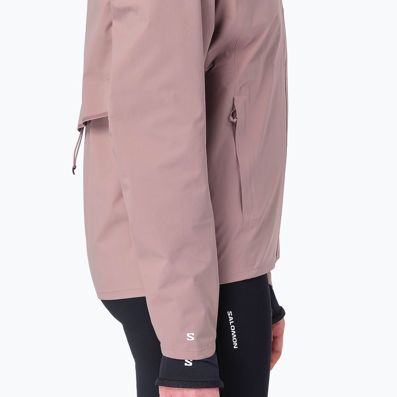 Női futókabát Salomon Bonatti Waterproof antler 5