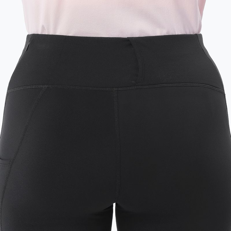 Női futóleggingsek Salomon Shakeout Core Warm Tights deep black 5