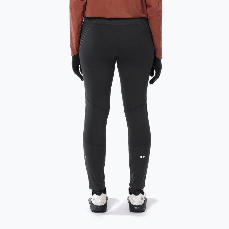 Női futóleggingsek Salomon Sense Softshell Tights deep black 2