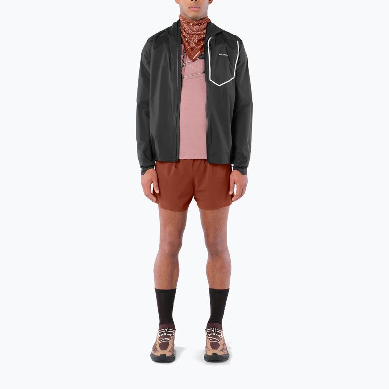 Férfi futó hosszú ujjú póló Salomon Sense Merino Tee LS antler 2