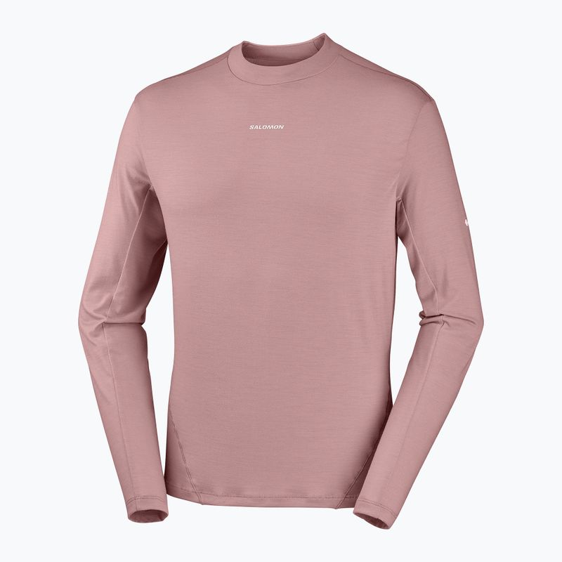 Férfi futó hosszú ujjú póló Salomon Sense Merino Tee LS antler 8