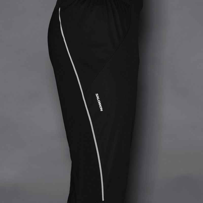 Férfi futónadrág Salomon Sense Softshell Pants deep black 6