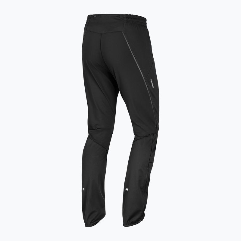Férfi futónadrág Salomon Sense Softshell Pants deep black 9