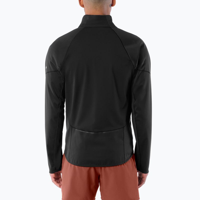 Férfi futókabát Salomon Sense Softshell Jacket deep black 2