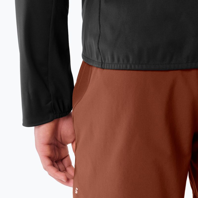 Férfi futókabát Salomon Sense Softshell Jacket deep black 4