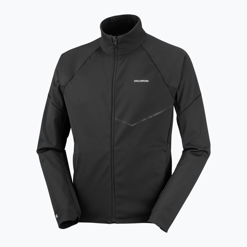 Férfi futókabát Salomon Sense Softshell Jacket deep black 7