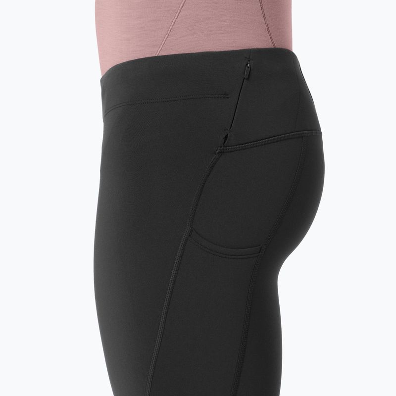 Férfi futóleggingsek Salomon Shakeout Core Warm Tights deep black 5