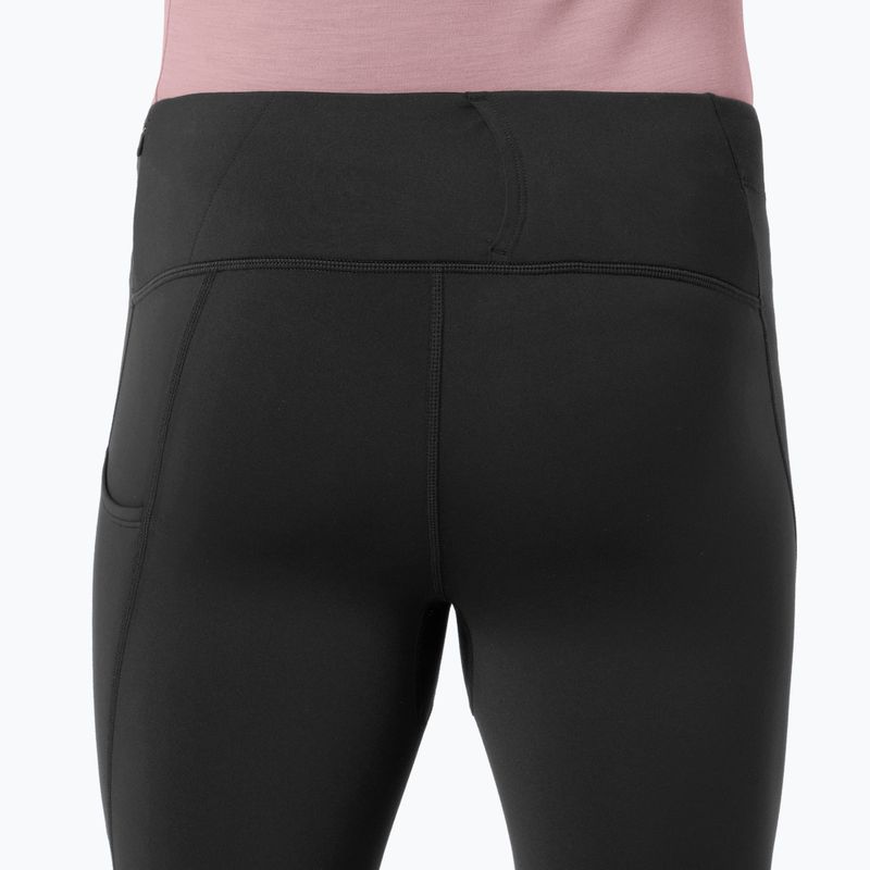Férfi futóleggingsek Salomon Shakeout Core Warm Tights deep black 6