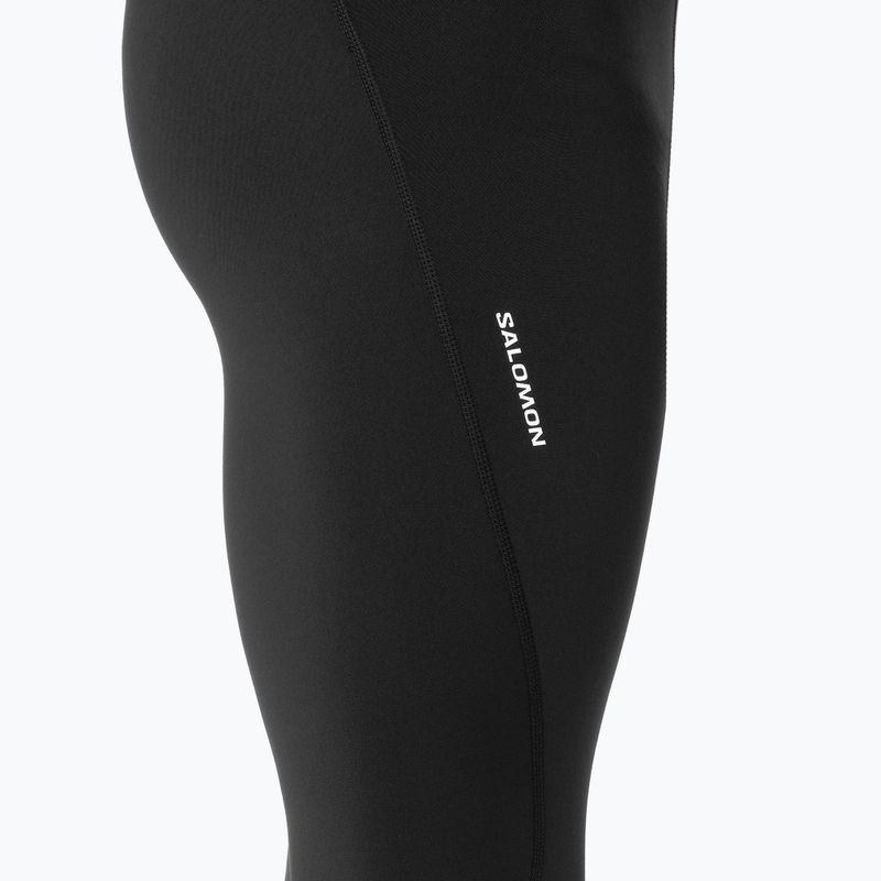 Férfi futóleggingsek Salomon Shakeout Core Warm Tights deep black 7