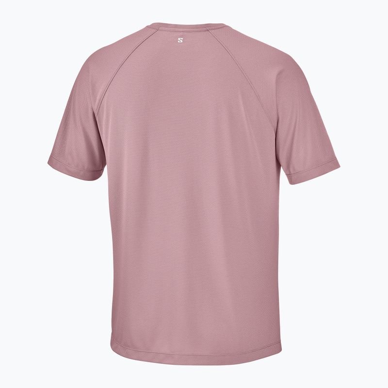 Férfi futó póló Salomon Shakeout Core SS Tee antler 5