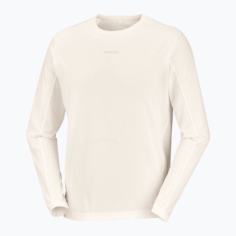 Férfi futó hosszú ujjú póló Salomon Shakeout Core Tee GFX LS whisper white/pink frosting 5