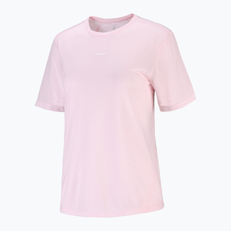 Női futó póló Salomon Shakeout Core SS Tee icy pink 4