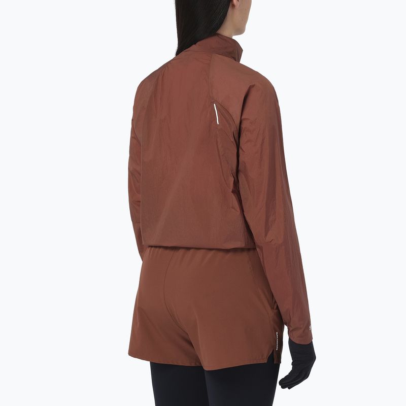 Női futókabát Salomon Shakeout Fly burnt umber 2