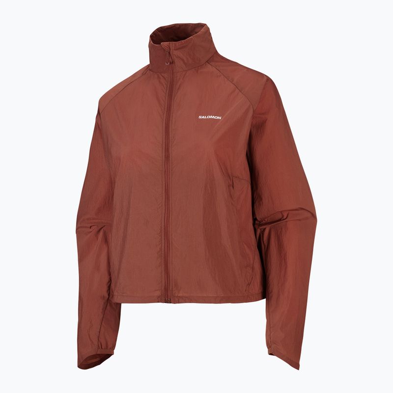 Női futókabát Salomon Shakeout Fly burnt umber 6