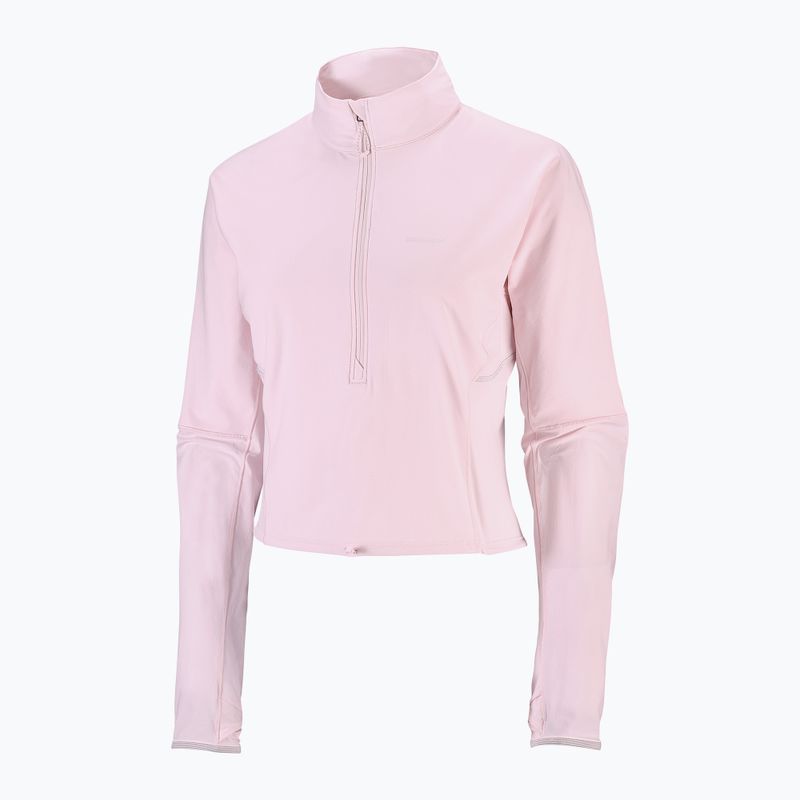 Női pulóver Salomon Sense Aero Hybrid CP PLVR icy pink 5
