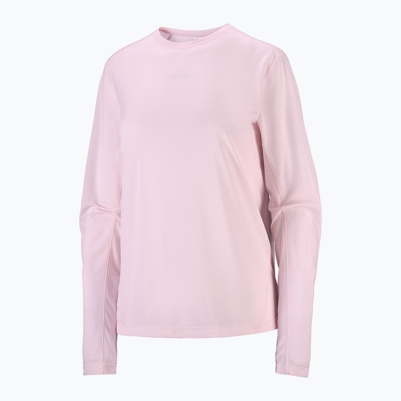 Női hosszú ujjú póló futáshoz Salomon Shakeout Core LS Tee icy pink 4