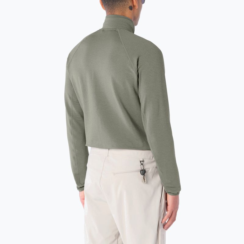 Férfi trekking pulóver Salomon Essential Lightwarm Full Zip castor gray 2