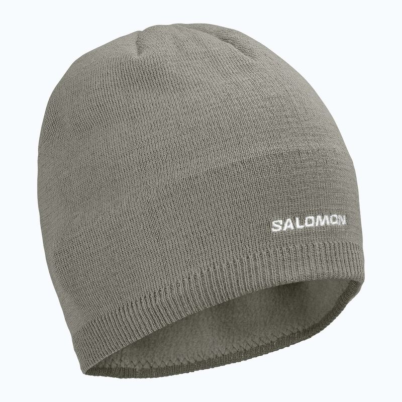 Téli sapka Salomon Beanie castor gray